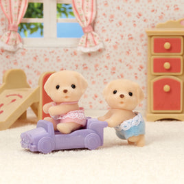 Calico Critters Yellow Lab Twins