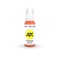 AK Intense Deep Orange Acrylic Paint 17mL