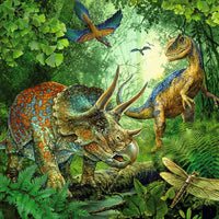 Dinosaur Fascination (3x49 Piece) Puzzle