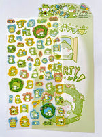 Dinosaur Party Flat Stickers