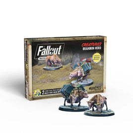 Fallout: Wasteland Warfare- Creatures Brahim Herd