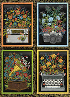 Floral Objects (1000 Piece) Puzzle