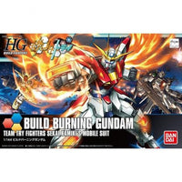 HGBF Build Burning Gundam (1/144 Scale) Plastic Gundam Model Kit