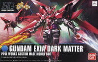 HGBF Gundam Exia Dark Matter (1/144 Scale) Plastic Gundam Model Kit