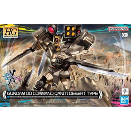 HGG00 Gundam 00 Command Qan[T] Desert Type (1/144 Scale) Plastic Gundam Model Kit