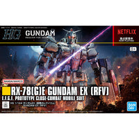 HG RX-78[G]E Gundam EX (RVF) (1/144 Scale) Plastic Gundam Model Kit