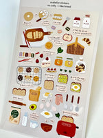 I Like Bread Flat Sticker