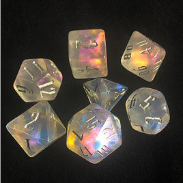 Ice Fae Polyhedral Dice Set (7)