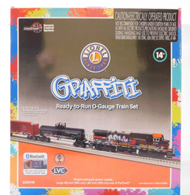 Lionel O Scale Graffiti LionChief Bluetooth 5.0 Train Set