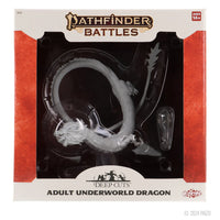 Pathfinder RPG Deep Cuts: Adult Underworld Dragon Preprimed Miniature