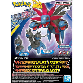 Pokémon Hydreigon Evolution Set Plastic Model Kit