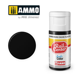 Rail Color Engine Black 17mL