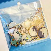 Shiny Sea Life Epoxy Sticker Bag