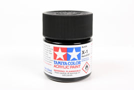 Tamiya Color X-1 Black Gloss Acrylic Paint 23mL