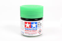 Tamiya Color X-25 Clear Green Gloss Acrylic Paint 23mL