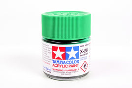 Tamiya Color X-28 Park Green Gloss Acrylic Paint 23mL