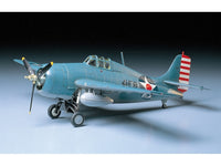 Tamiya Grumman F4F-4 Wildcat (1/48th Scale) Military Aircraft Model Kits