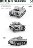 Tiger I Early Production (1/35 Scale) Plastic Armor Model Kit