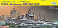 '1942' Gleaves Class Destroyer U.S.S. Buchanan DD-484 (1/350 Scale) Plastic Boat Model Kit