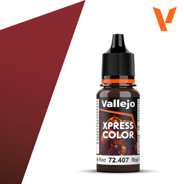 Xpress Color Velvet Red Acrylic Paint 18mL