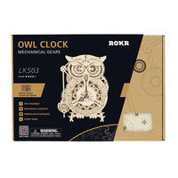 3D Owl Clock