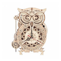 3D Owl Clock