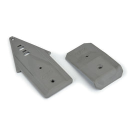 Bash Armor Chassis Protector (Stone Gray) for ARRMA 3S Short WB