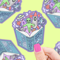 Turtle's Soup Book Club Vinyl Stickers - Assorted