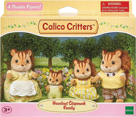 Calico Critters Walnut Squirrel Family