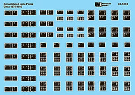 Consolidated Lube Plates, 1970-1980