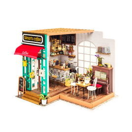 DIY Miniature House Kit - Simon's Coffee