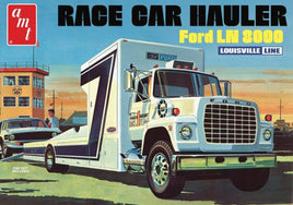 Race Car Hauler Ford LN 8000 (1/25 Scale) Plastic Vehicle Model Kit