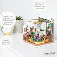 DIY Miniature  House Kit - Miller's Garden