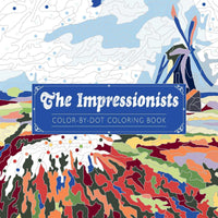 The Impressionists Color-By-Dot Coloring Book