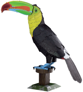 Keel-Billed Toucan Metal Earth Model Kit