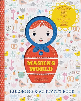 Masha's World: Coloring and Activity Book