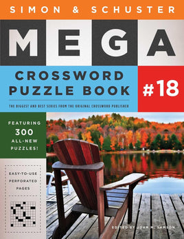 Simon & Schuster Mega Crossword Puzzle Book 18