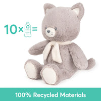 13" 100% Recycled Kitten  (Gray)