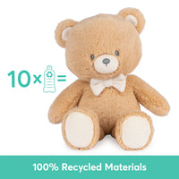 13" 100% Recycled Teddy Bear (Brown)