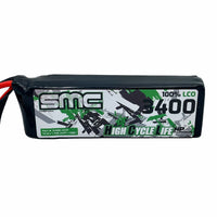 SMC HCL-HP 14.8V-3400mAh-80C Flight Pack EC3