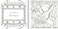 The Greek Mythology Coloring Book: Epic Scenes from Olympus and Beyond