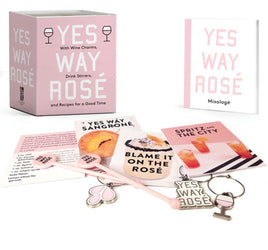 Mini Kit: Yes Way Rosé Mini Kit: With Wine Charms, Drink Stirrers, and Recipes for a Good Time