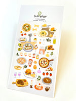 Food Trip! #1 Flat Stickers