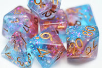 Mermaid Blood Polyhedral Dice Set (7)