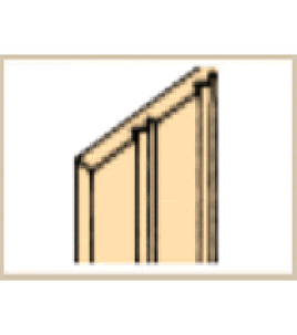 Board & Batten Siding 24 x 3-1/2 x 1/16" 1/8" (2)