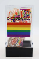 Rainbow Flag Polyhedral Dice Set (7)