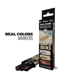 Real Color Marker Set - Ships & Decks