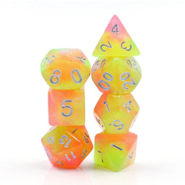 Summer's Joy Polyhedral Dice Set (7)