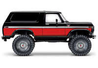 Traxxas TRX-4 1979 Ford Bronco 4WD RTR Crawler Trail Truck with Clipless Body