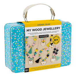 My Wood Jewelry Animal Glam Tin Set